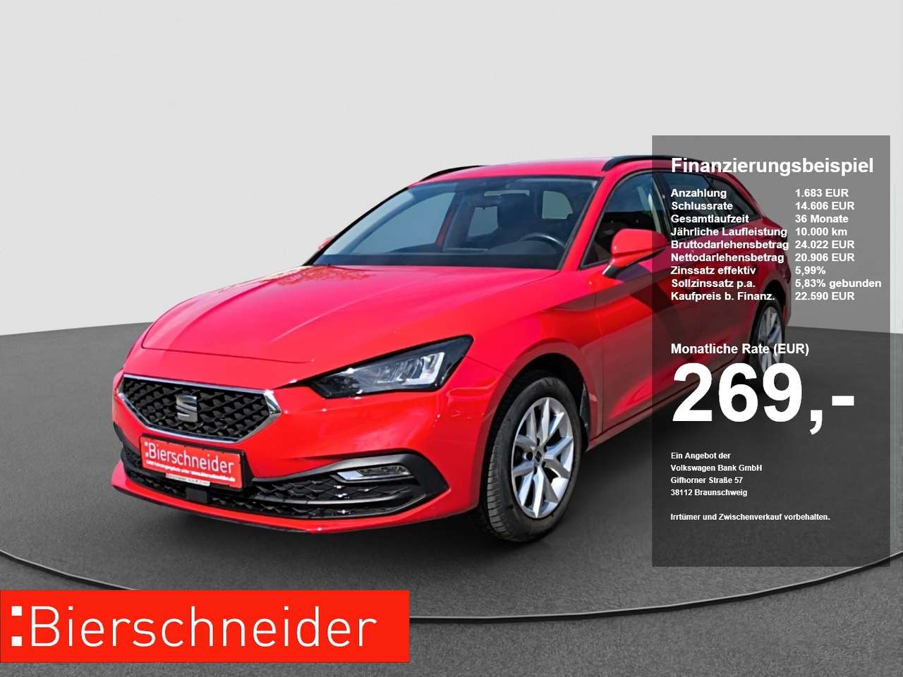Seat Leon 2024 — SP 2.0 TDI DSG Style PDC KLIMAAUT LED