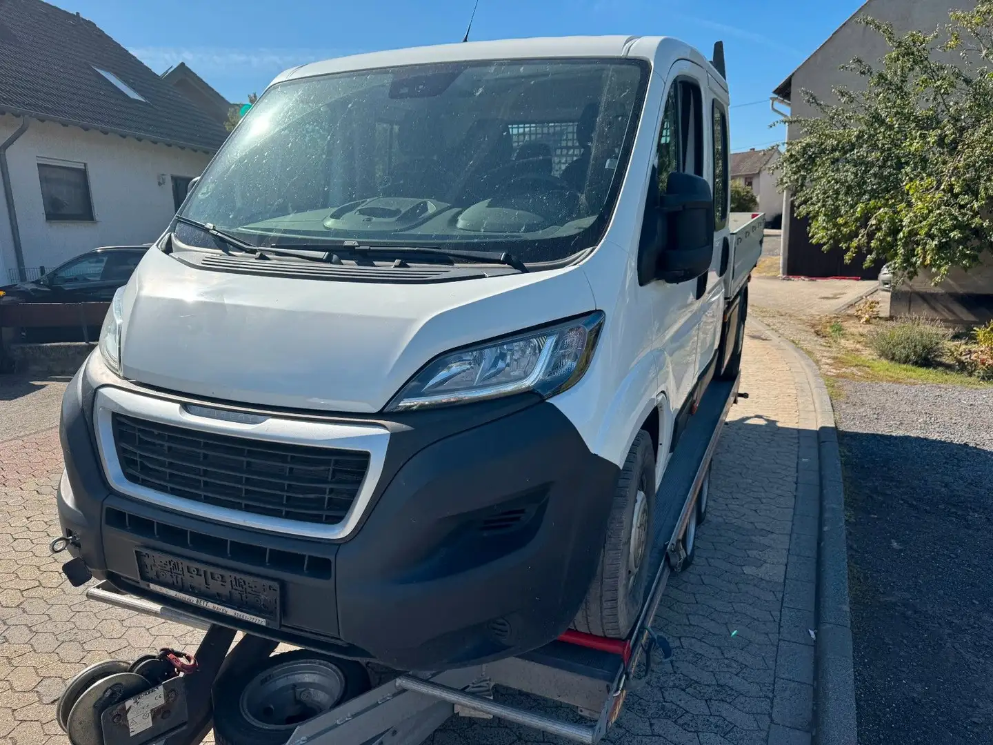 Peugeot Boxer Doka 435 L3 BlueHDi 165 Motorschaden Weiß - 2