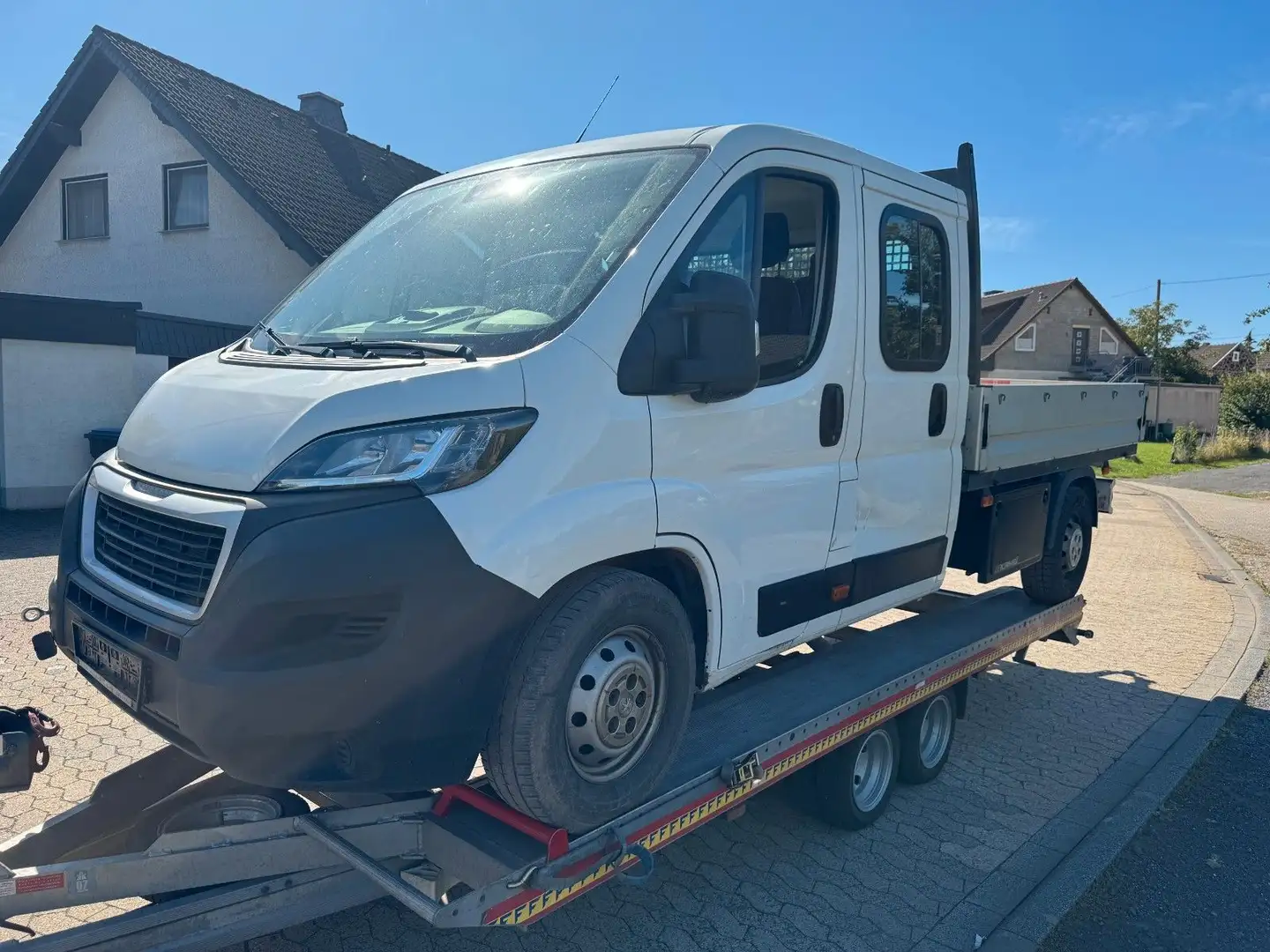 Peugeot Boxer Doka 435 L3 BlueHDi 165 Motorschaden Weiß - 1