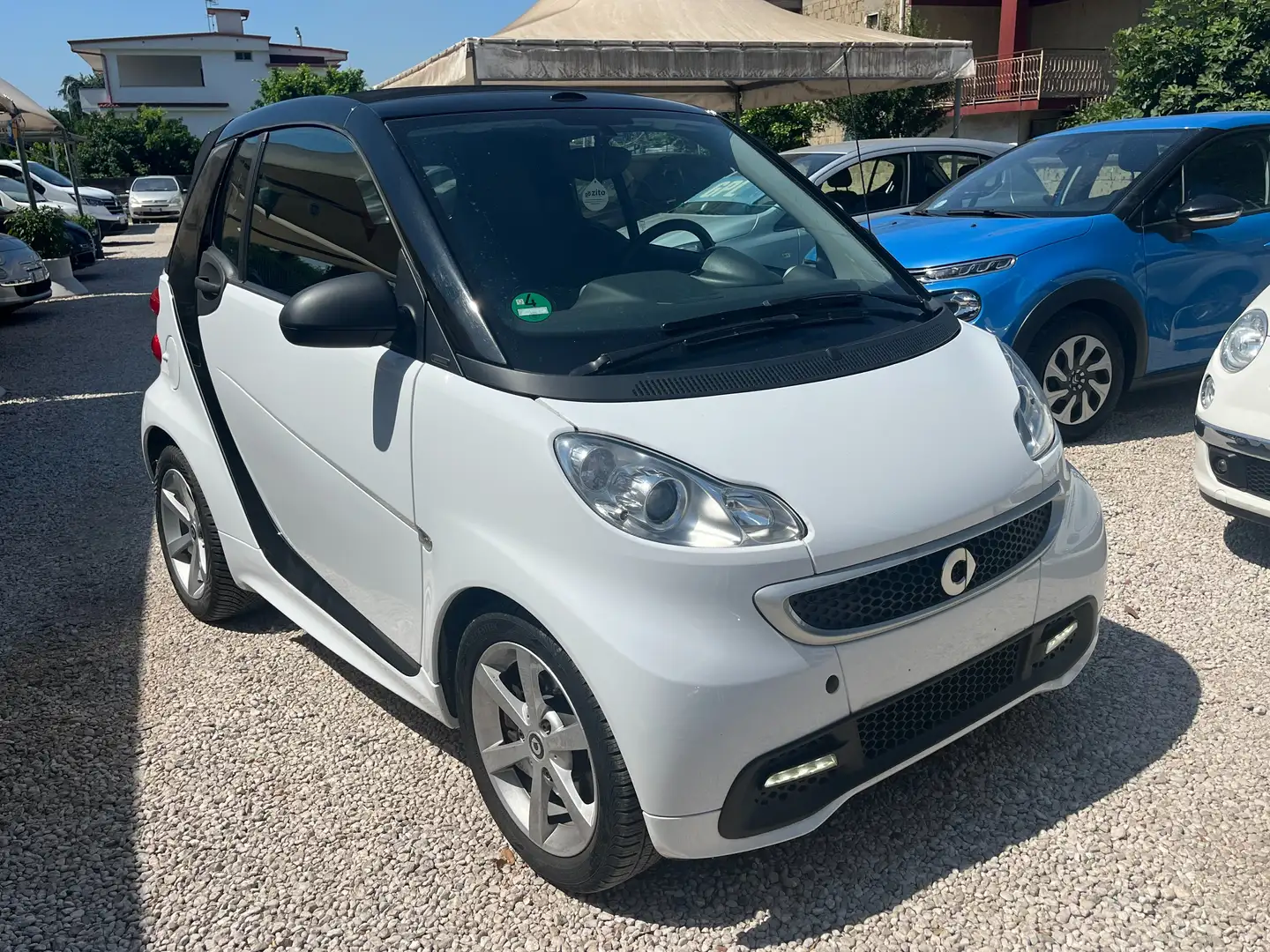 smart forTwo 1000 MHD CABRIO KM CERTIFICATI 2014 PERFETTA Bianco - 1