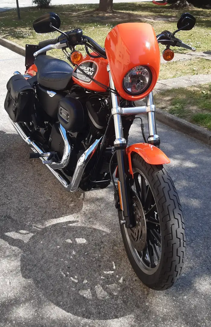 Harley-Davidson Sportster 883 Orange - 2