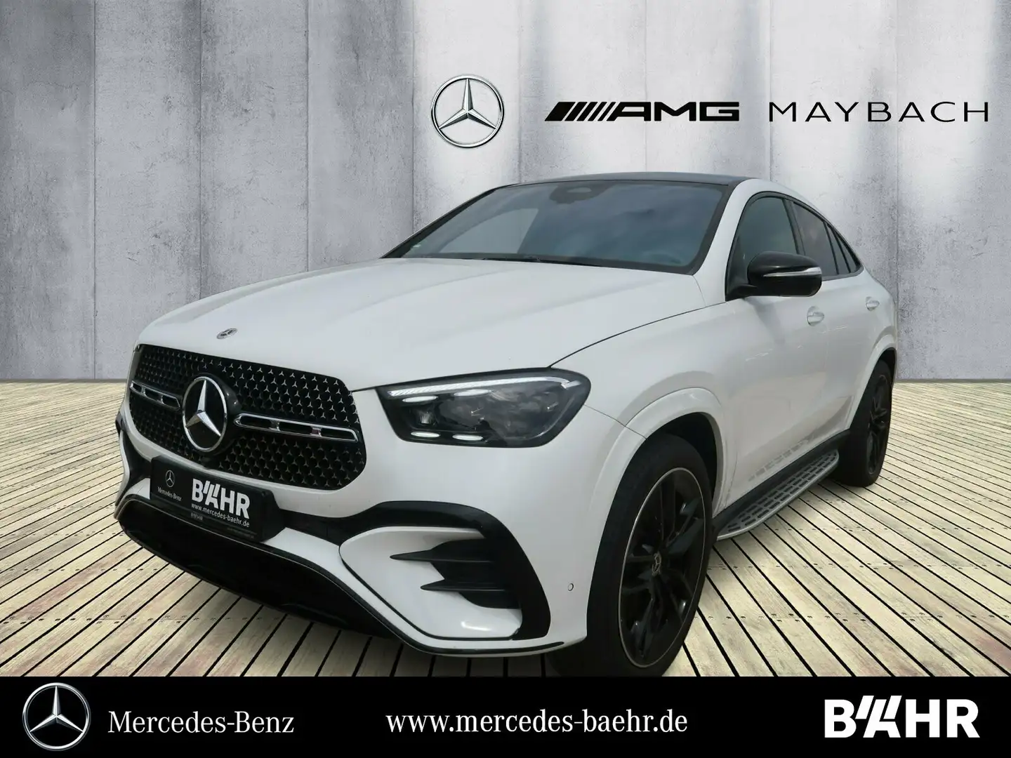 Mercedes-Benz GLE 450 GLE 450 d 4M Coupé AMG/Verkauf nur an Gewerbe! Weiß - 1