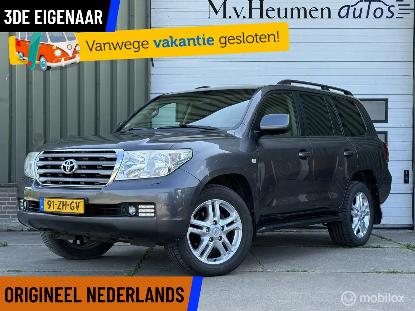 Toyota Land Cruiser LandCruiser V8 4.5 D-4D Executive 7p. Grau - 1