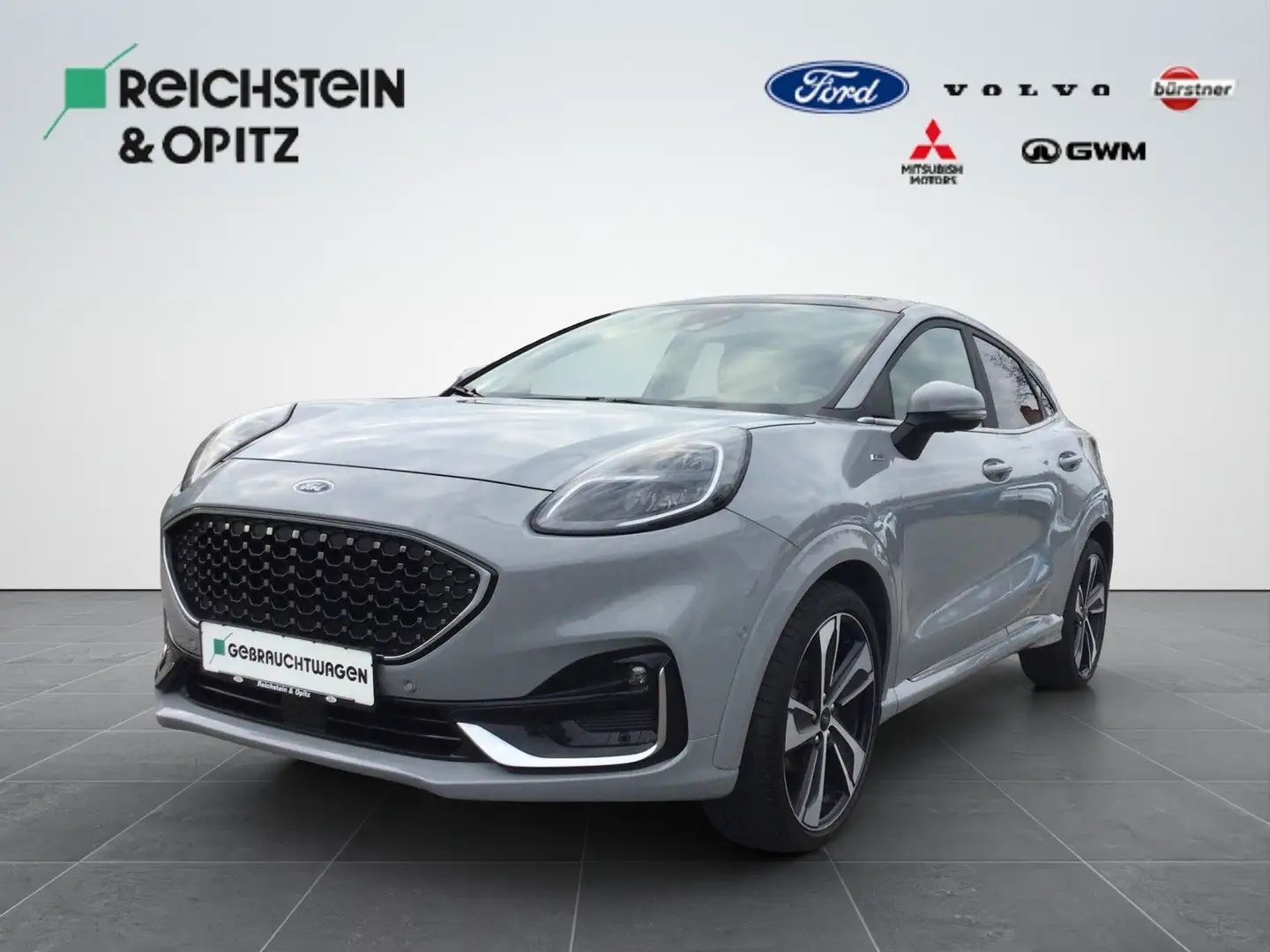 Ford Puma 1,0 EcoBoost Hybrid ST-Line Vignale Autom. Grau - 1