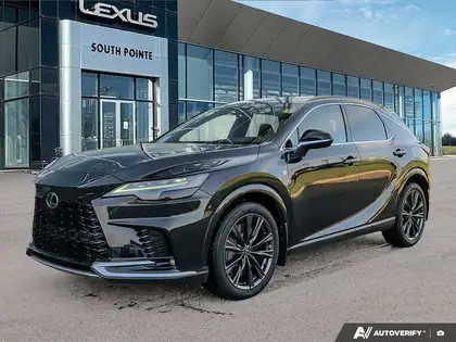 Black 2025 Lexus RX SUV / Crossover  8-Speed Automatic