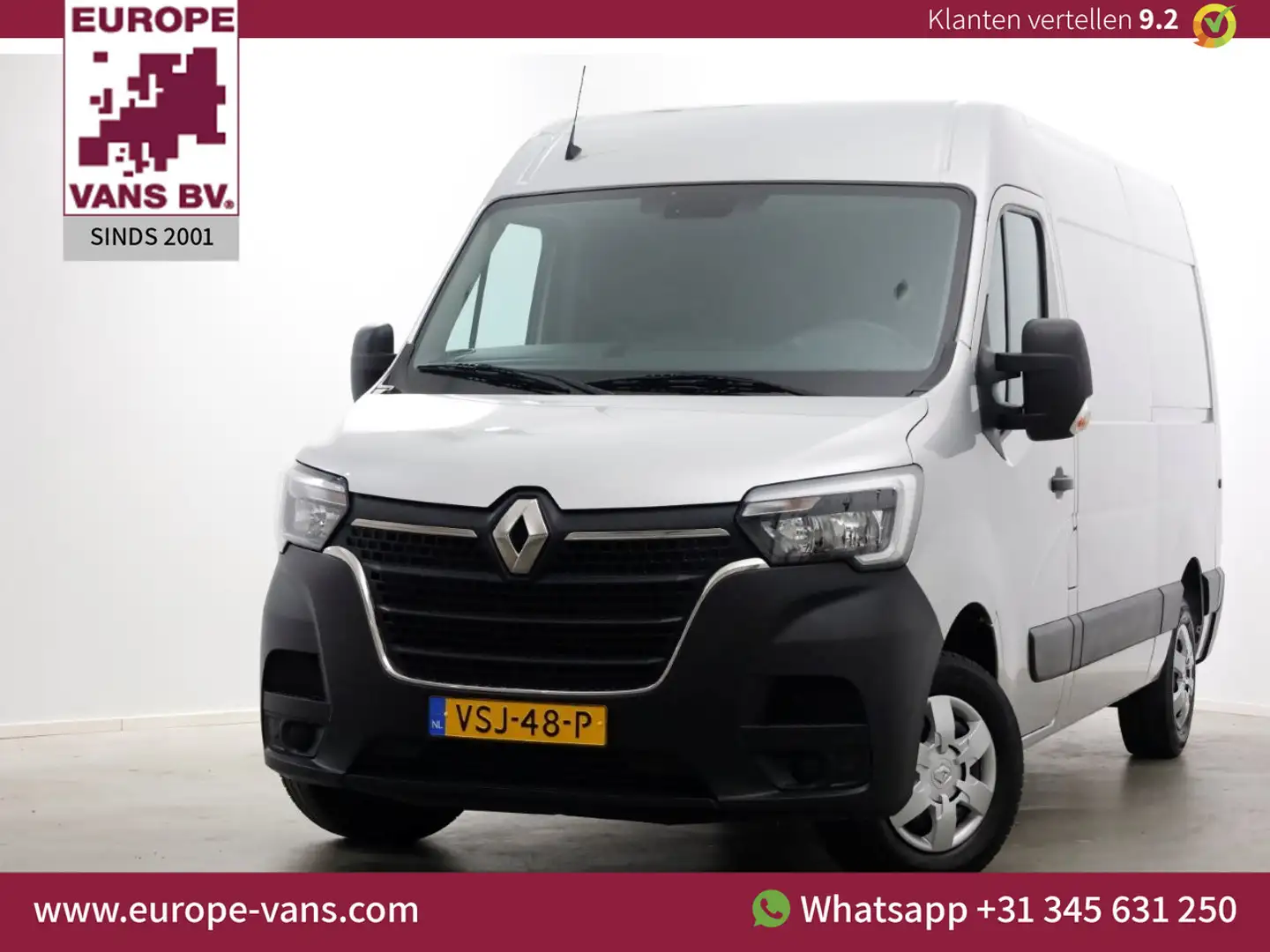 Renault Master T35 2.3 dCi 135pk L2H2 Comfort Airco/Navi 10-2022 Zilver - 1