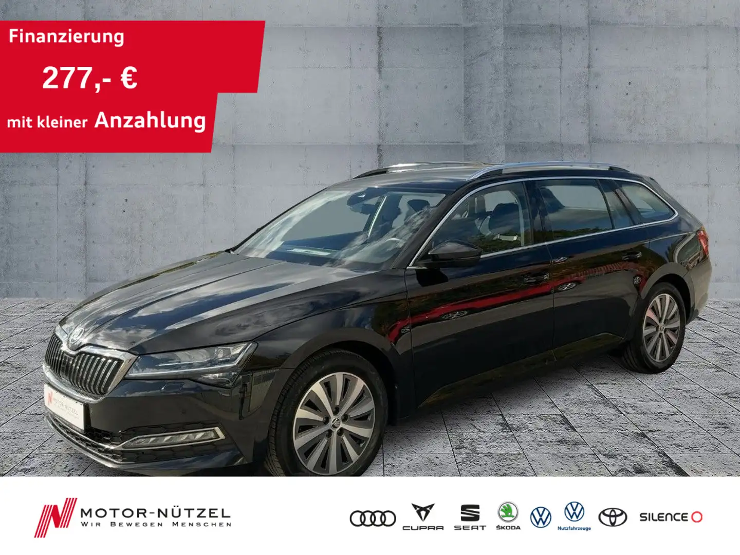 Skoda Superb Combi 2.0 TDI DSG STYLE MATRIX+AHK+STDHZG Schwarz - 1