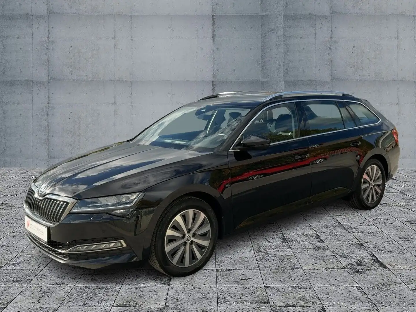 Skoda Superb Combi 2.0 TDI DSG STYLE MATRIX+AHK+STDHZG Schwarz - 2