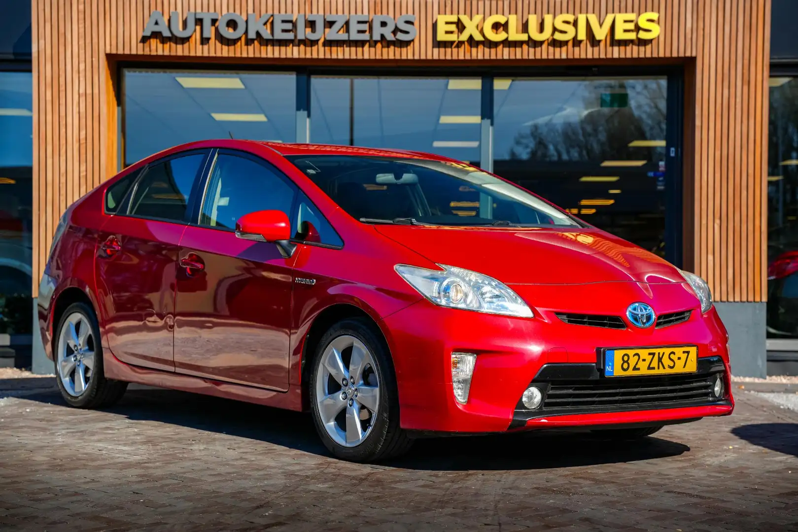 Toyota Prius 1.8 Business ACHTERUITRIJ CAMERA CRUISE CONTROL CL Rojo - 1