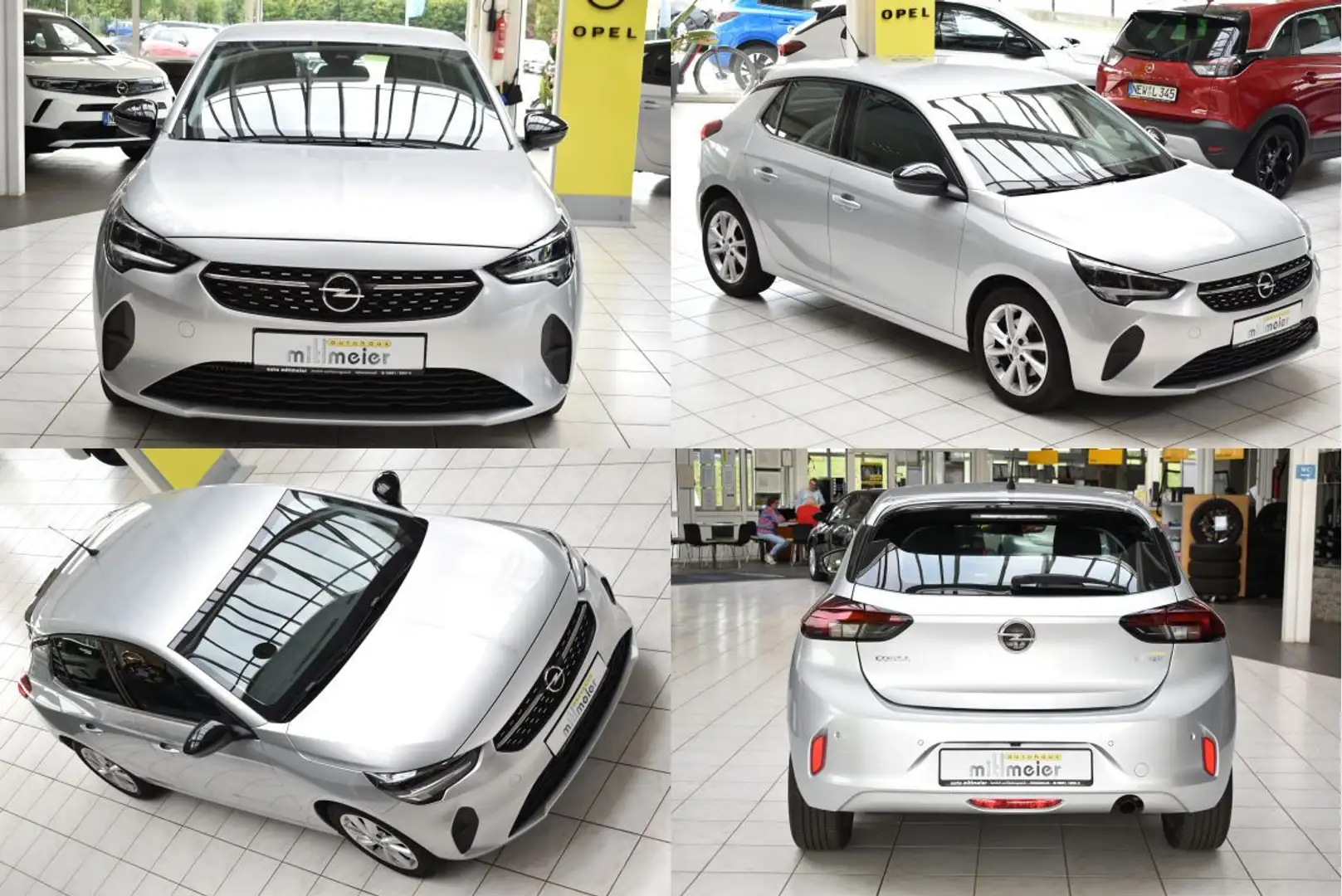 Opel Corsa F 1.5D Elegance LED SHZ RF-Kamera Silber - 2