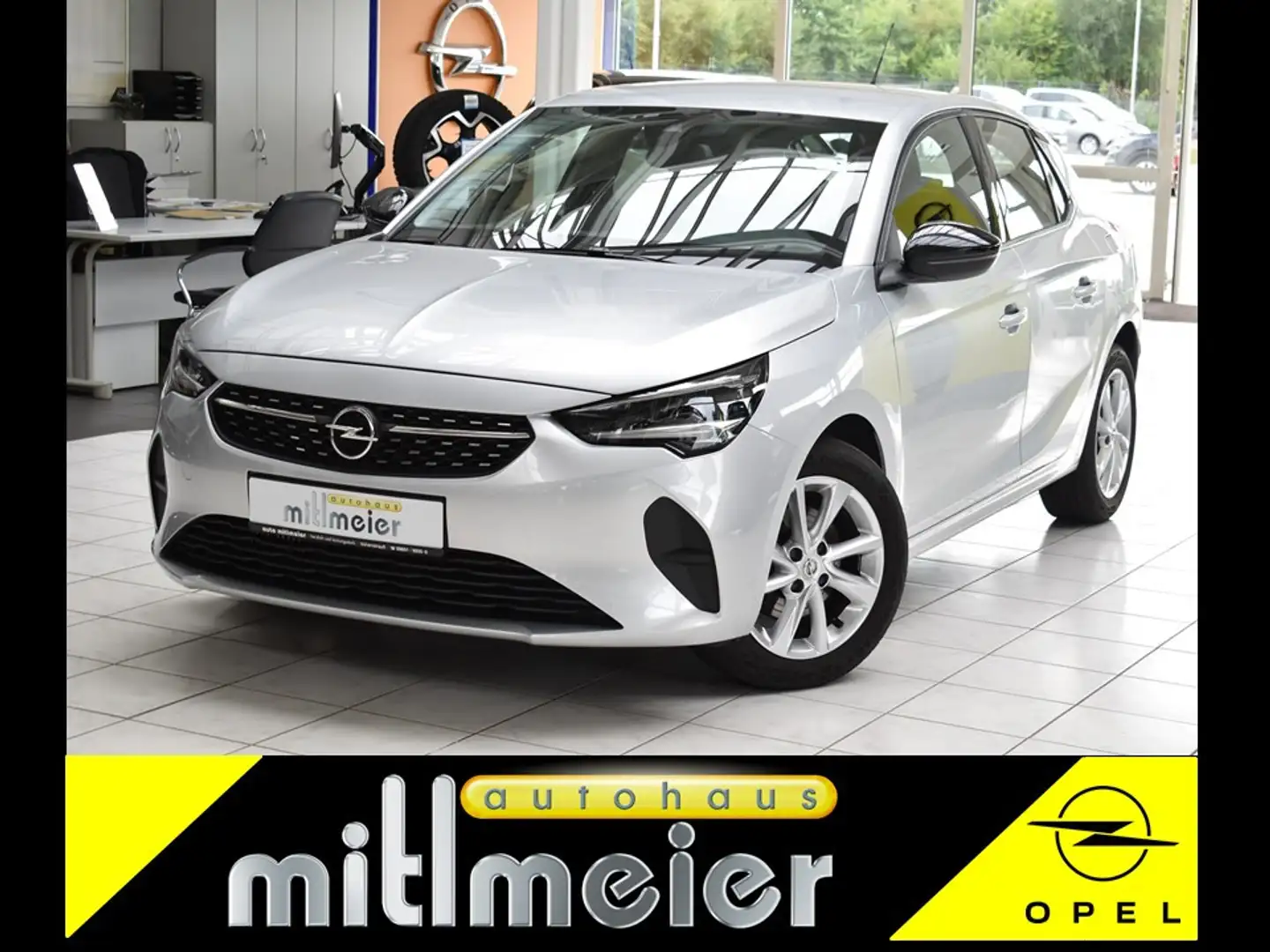 Opel Corsa F 1.5D Elegance LED SHZ RF-Kamera Silber - 1