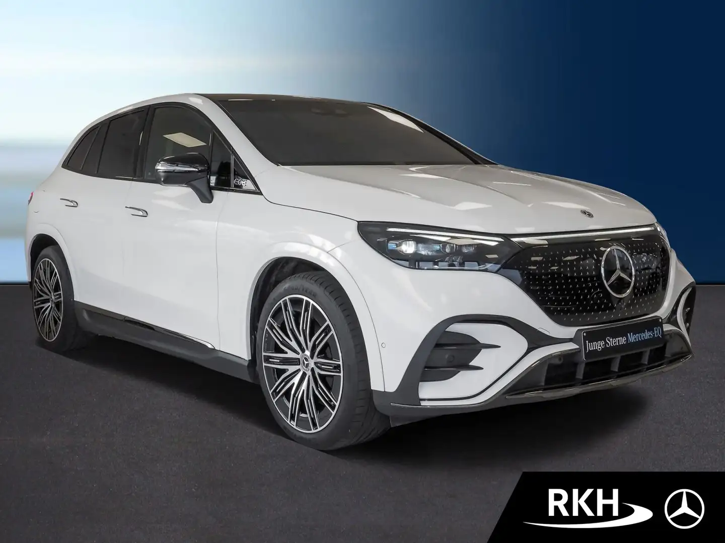 Mercedes-Benz EQE SUV EQE 500 4M SUV AMG Lin Night/Pano/Distr/360°/AHK Weiß - 2