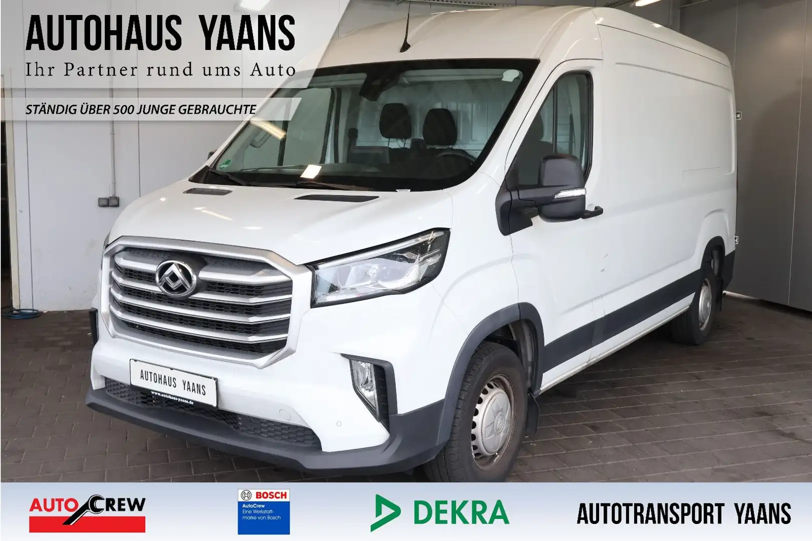 Maxus Deliver 9 Kasten L3H2 2.0 TDCI LANE+KAM+TEMPOMAT Alb - 1