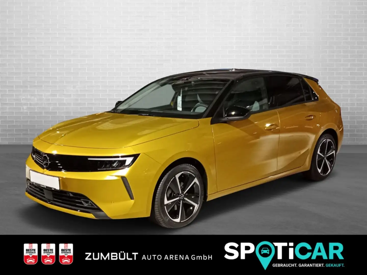 Opel Astra 1.2T Business Elegance +Intelli-Drive 1.0 Navi LED Gelb - 1