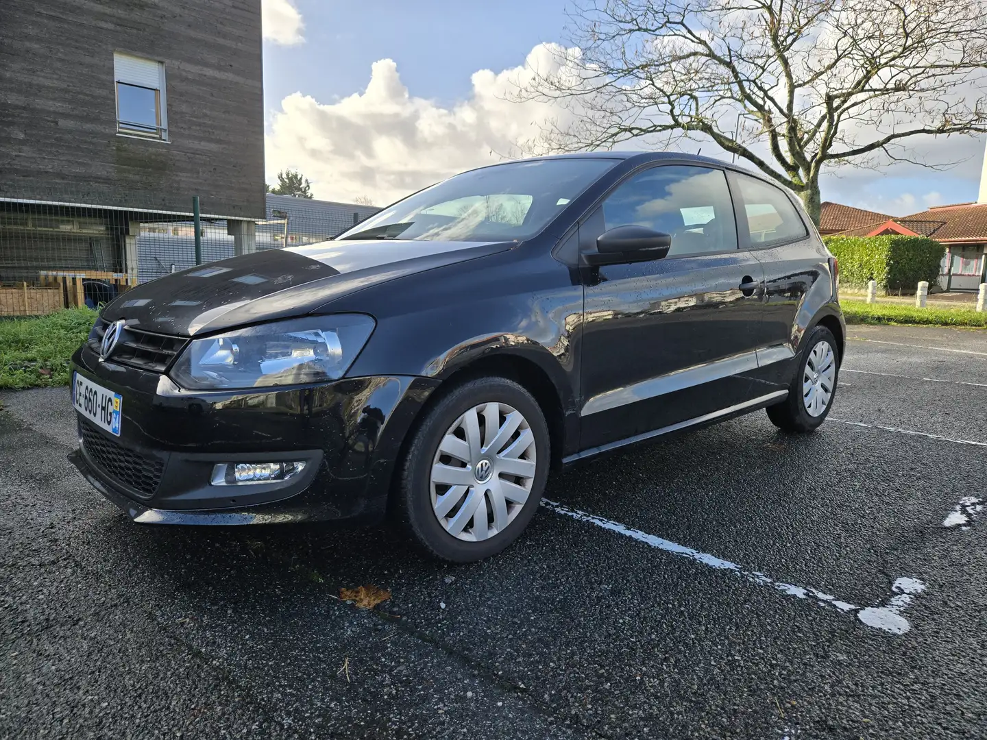 Volkswagen Polo Polo 1.6 TDI 90 CR FAP Trendline Noir - 1