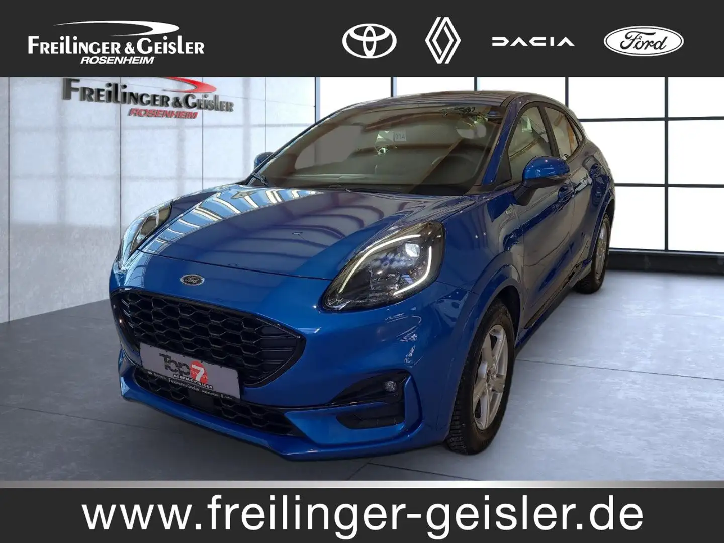 Ford Puma Hybrid ST-Line X Bluetooth Navi LED Klima Blau - 1