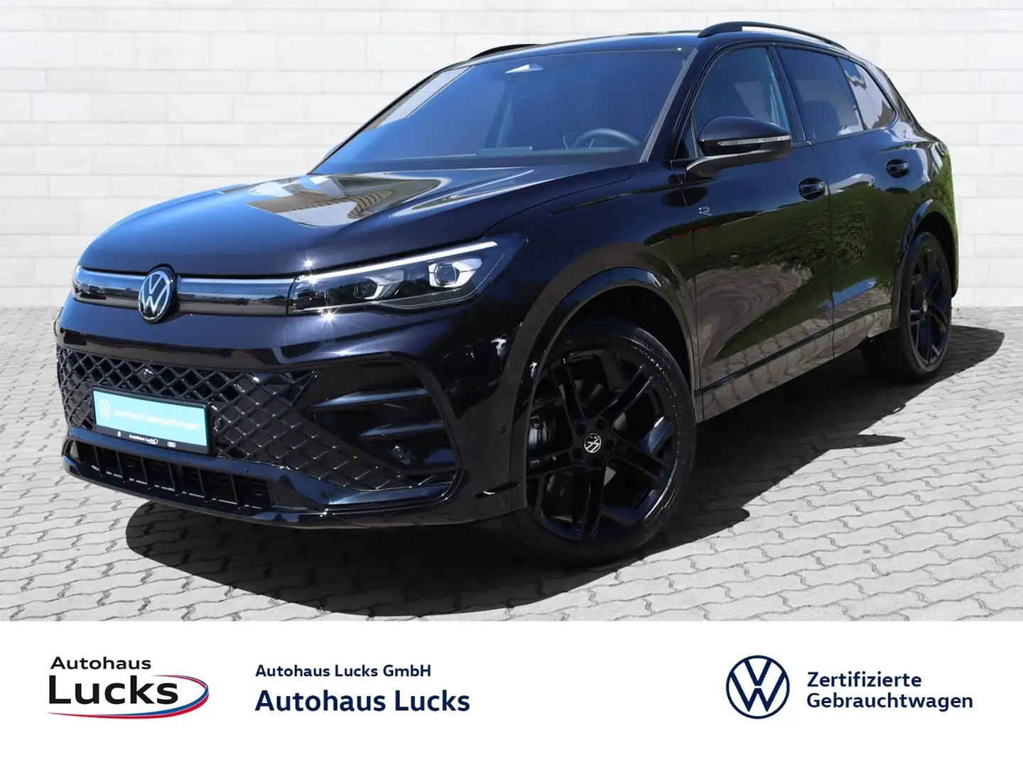 Volkswagen Tiguan R-Line "BlackStyle" 2.0 TDI Pano AHK Sthz Schwarz - 1