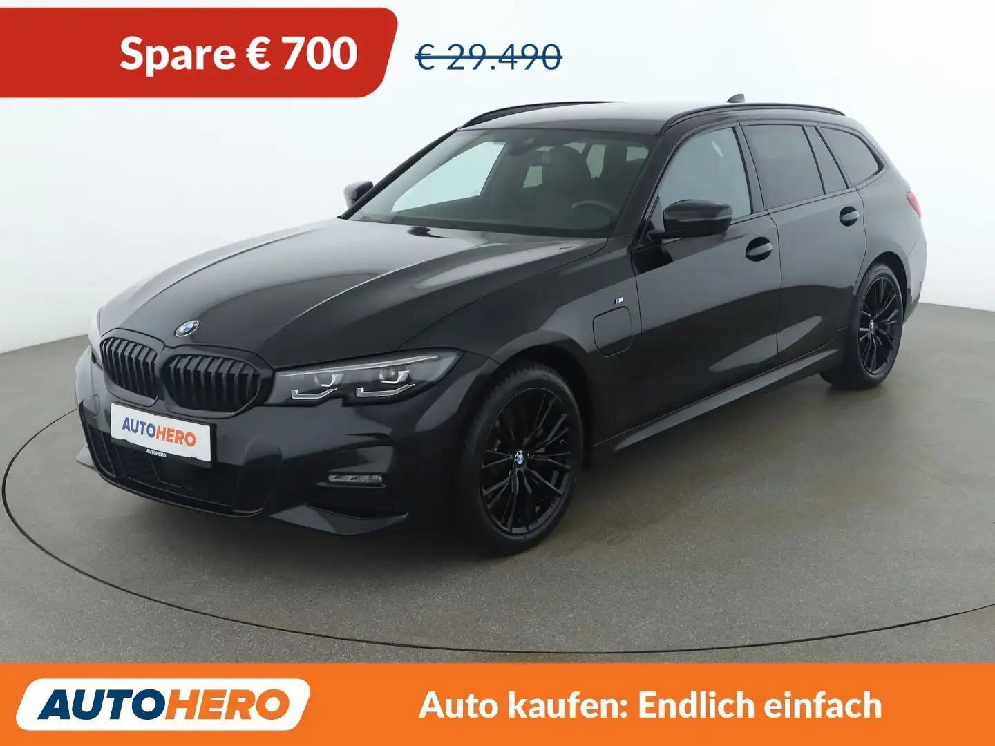 BMW 320 320e xDrive M Sport Negro - 1