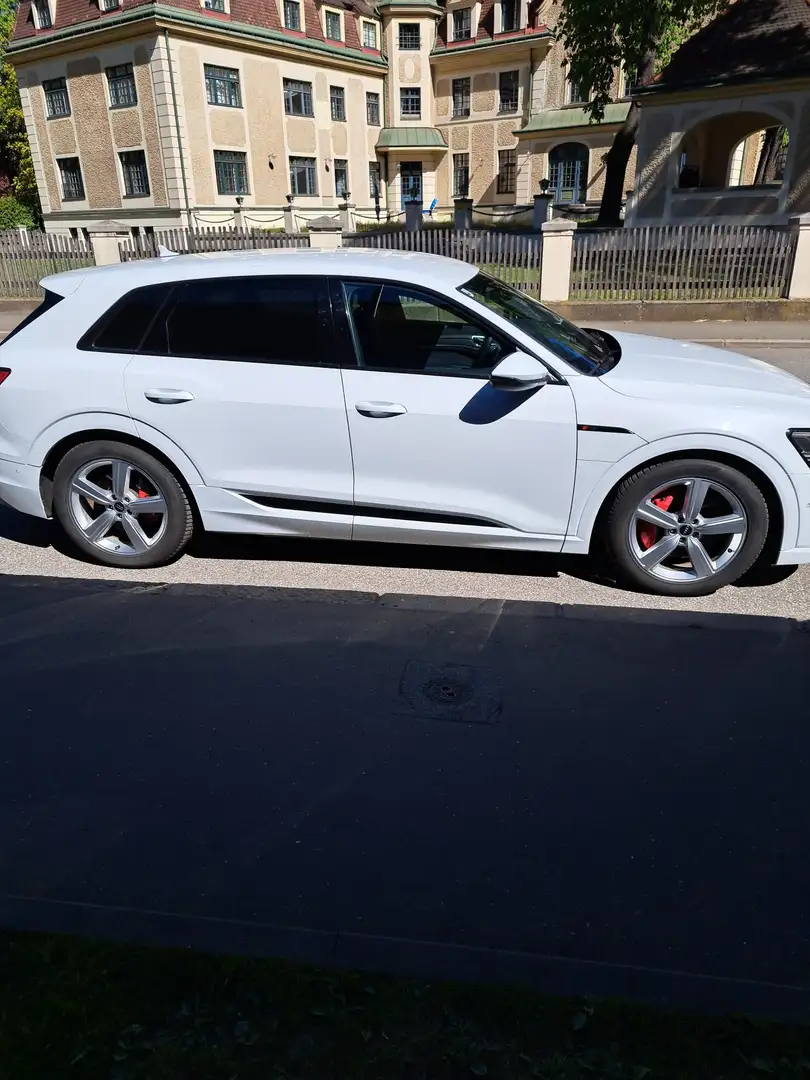 Audi e-tron S- Line Weiß - 1