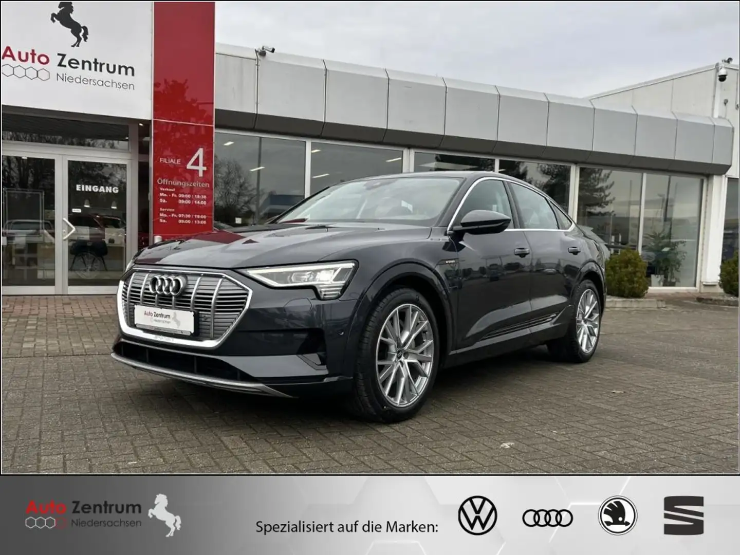 Audi e-tron Sportback 55 quattro advanced StandHz*Luftfederung Grau - 1