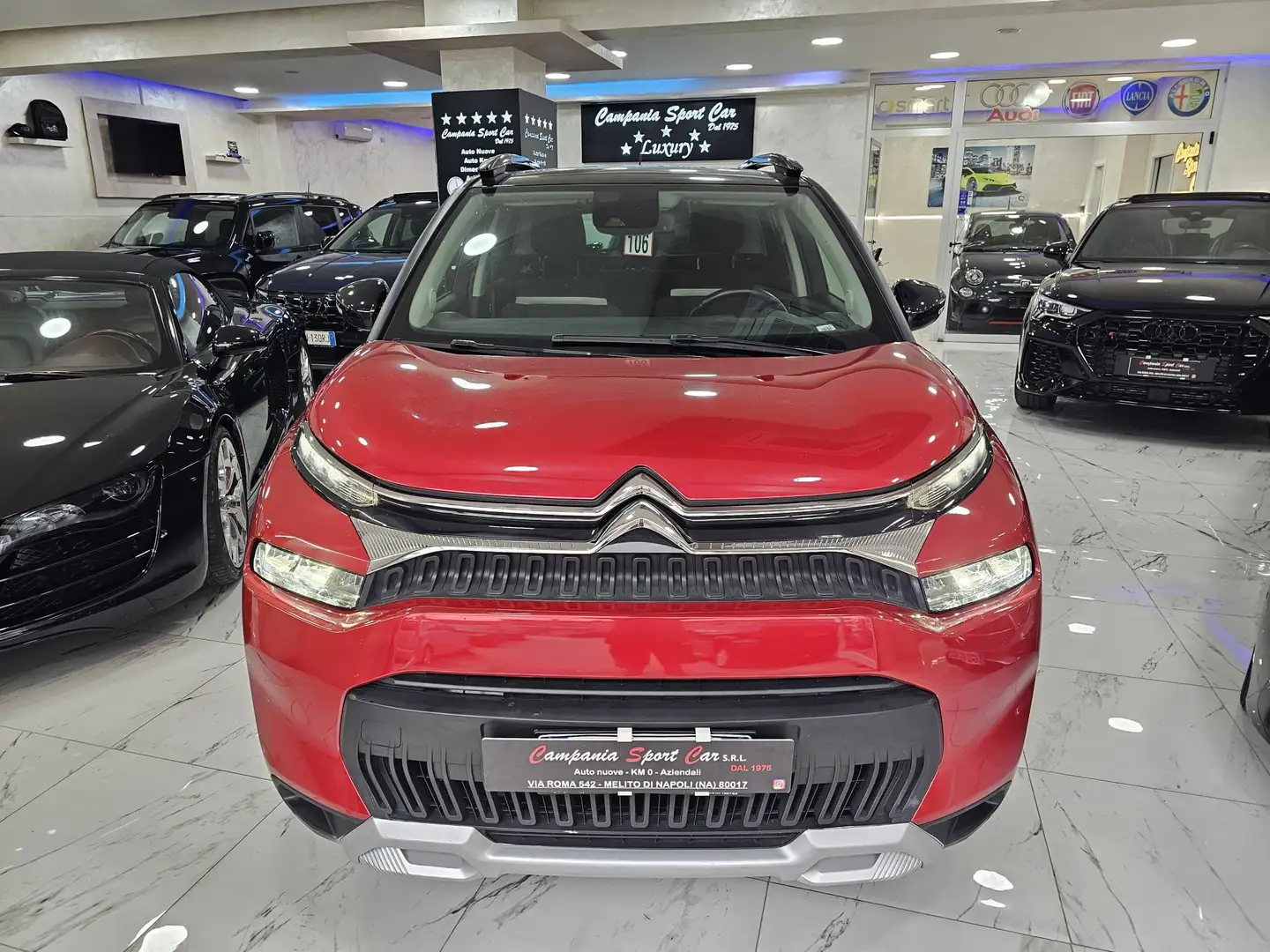Citroen C3 Aircross 1.2 PURE TECH 110CV SHINE - PRONTA CONSEGNA Rojo - 2
