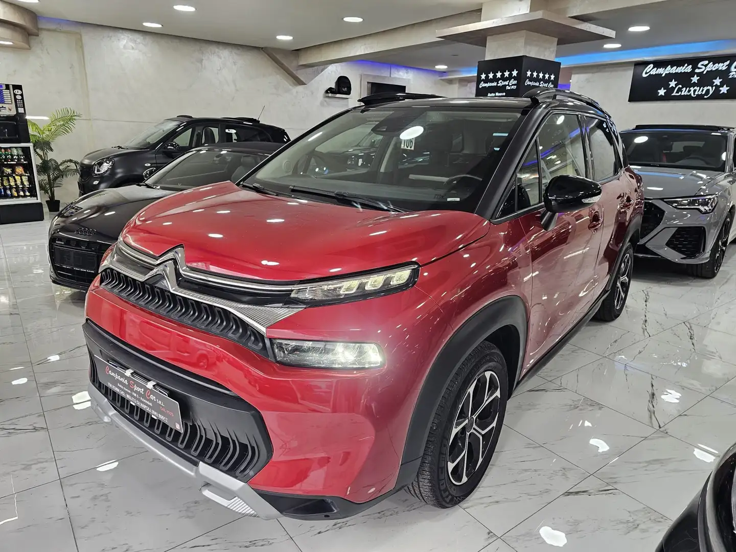Citroen C3 Aircross 1.2 PURE TECH 110CV SHINE - PRONTA CONSEGNA Rojo - 1