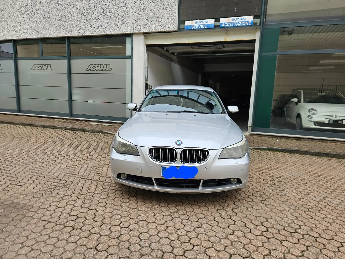 BMW 530 Serie 5 Touring 530d Touring Futura c/pelle 231cv Argento - 1