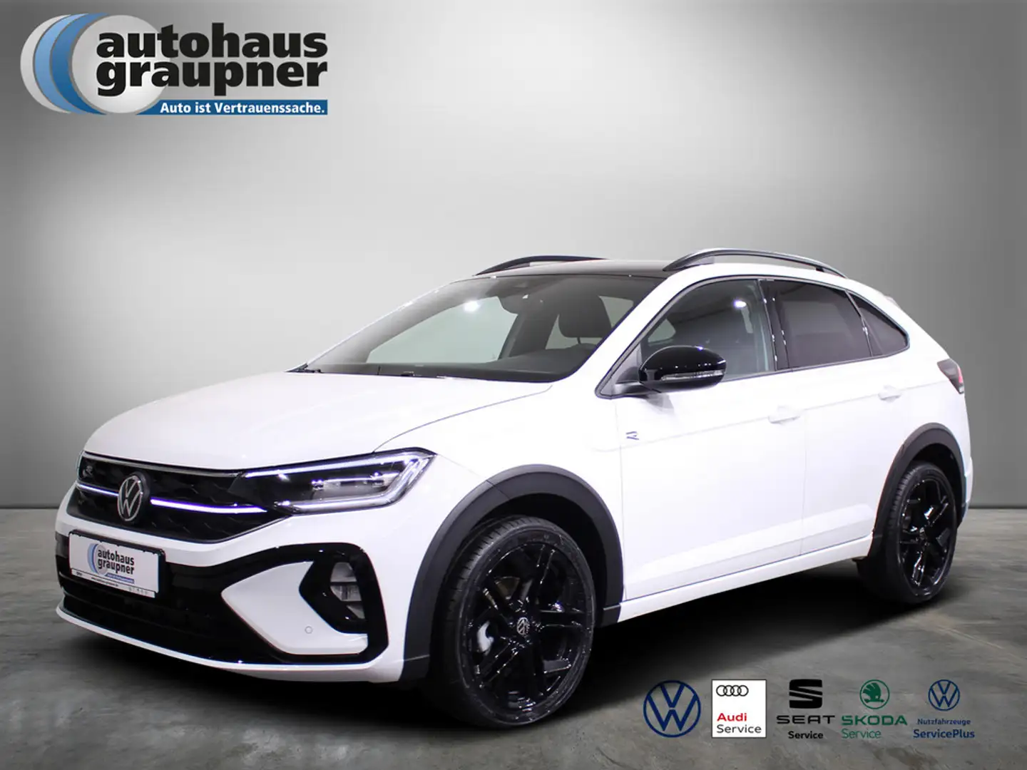 Volkswagen Taigo R-Line 1,0 l TSI 85 kW 116 PS 7-Gang-Doppelkupplungsgetrie Bianco - 1