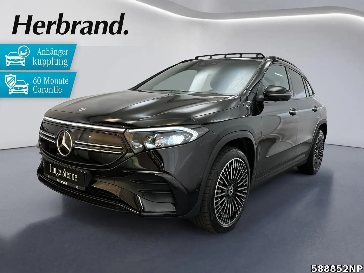 Mercedes-Benz EQA 350 4M AMG *Night Pano AHK HUD 360° Ambiente Schwarz - 1