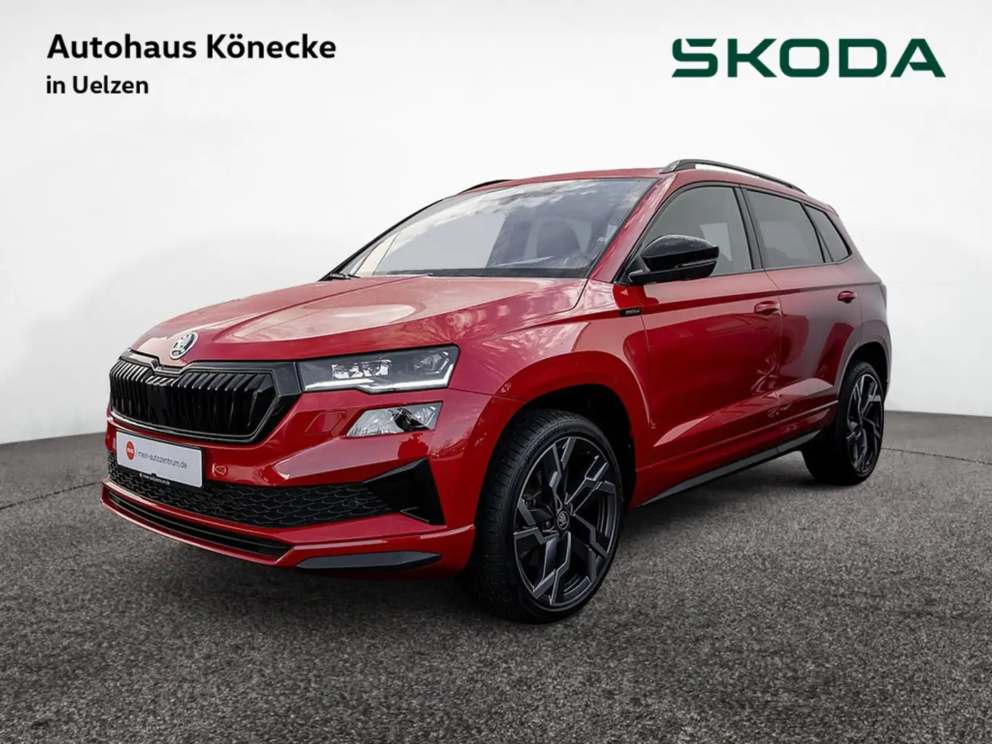 Skoda Karoq 1.5 TSI Sportline DSG AHK PANO GRA STHZ Rot - 1