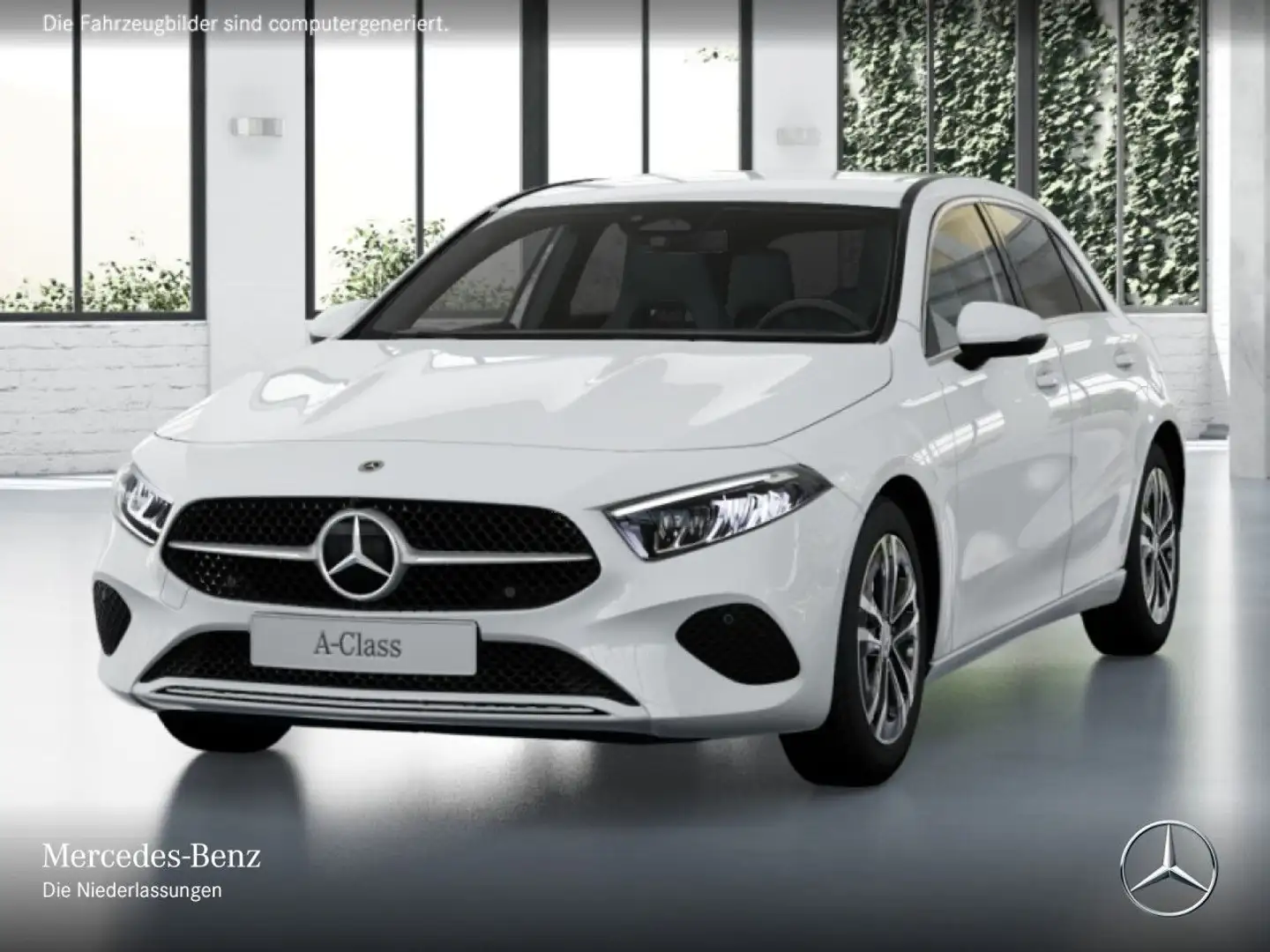 Mercedes-Benz A 250 e PROGRESSIVE+LED+KAMERA+8G Weiß - 2