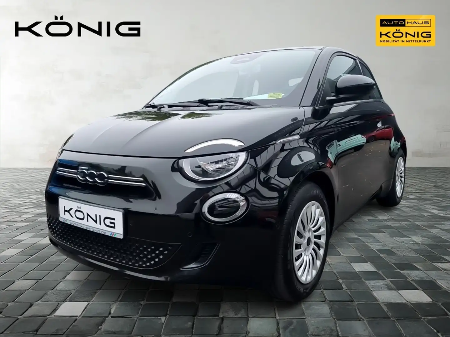 Fiat 500e 3+1 MY23 *KLIMA*SHZG*CAM*PDC*CCS Schwarz - 1