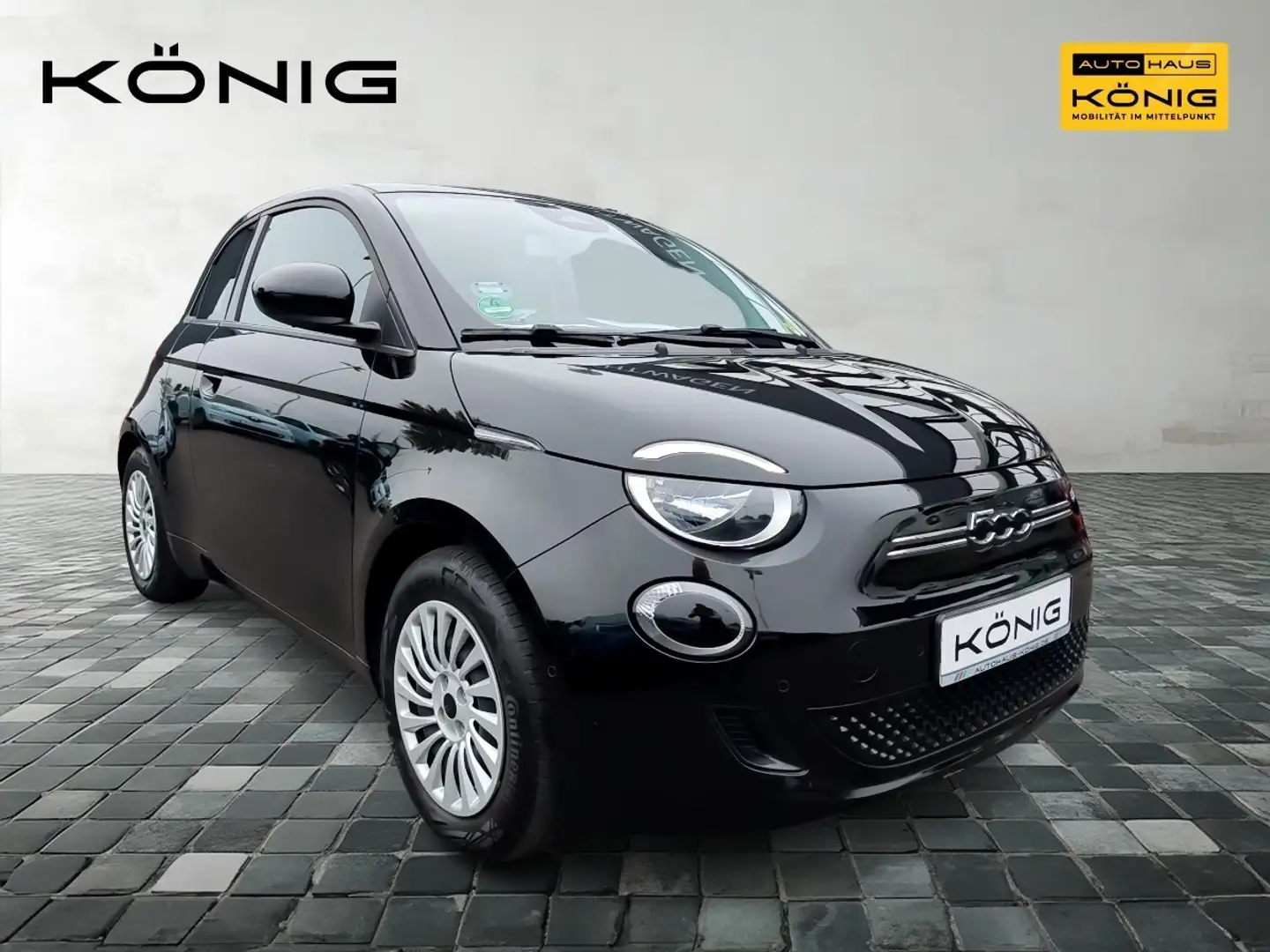 Fiat 500e 3+1 MY23 *KLIMA*SHZG*CAM*PDC*CCS Schwarz - 2