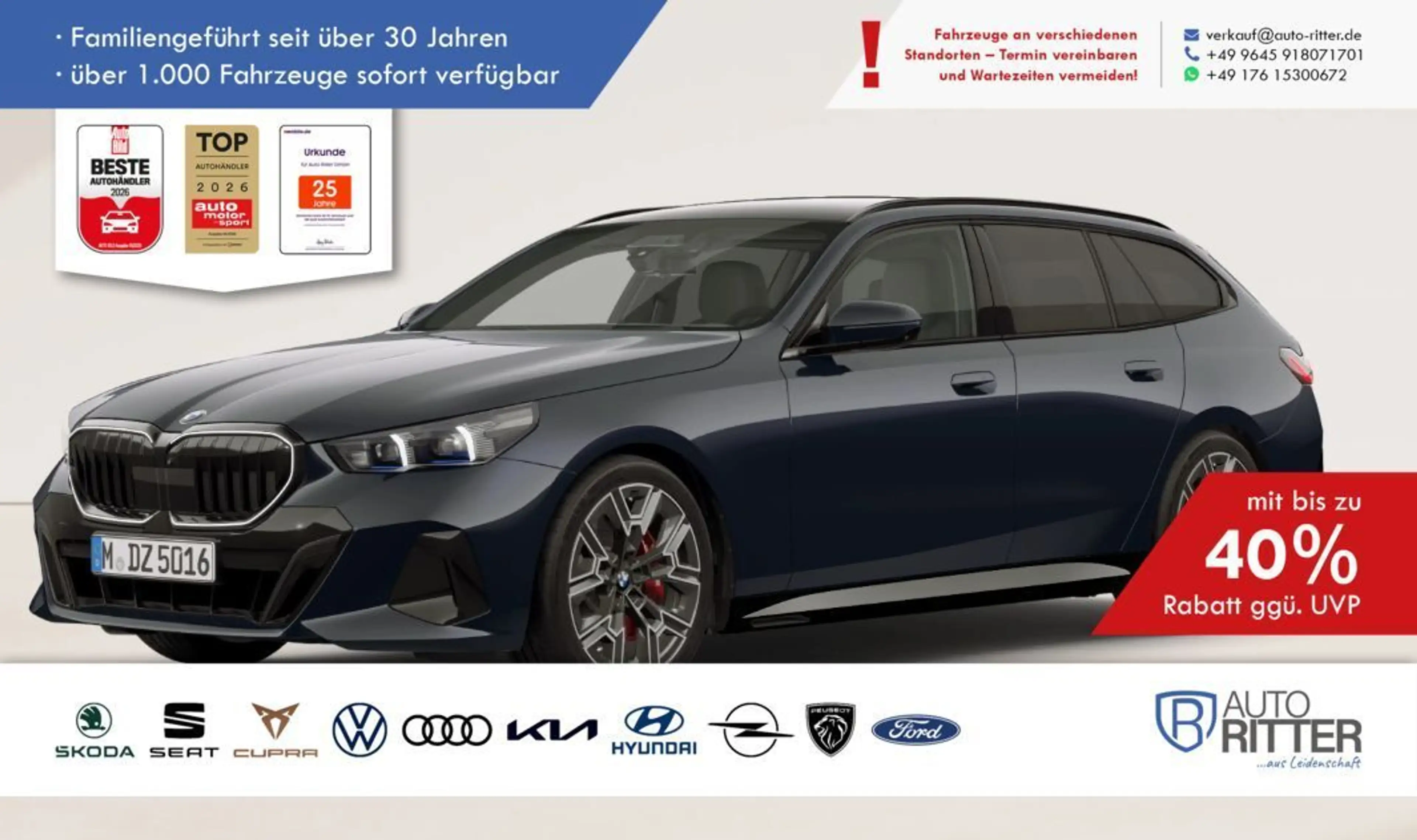 BMW 540 Touring M Sportpaket Pro ACC|HuD|Stand-Hz...