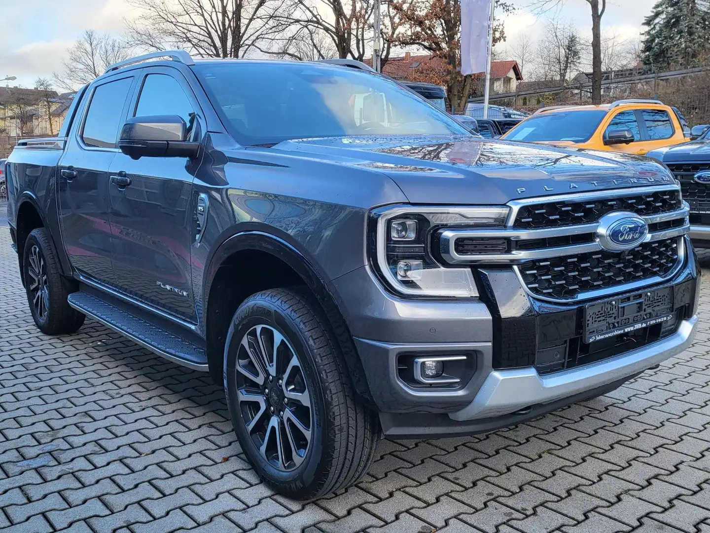 Ford Ranger Platinum 3,0d T-73 Rollo Standheizung LAGER Grau - 2