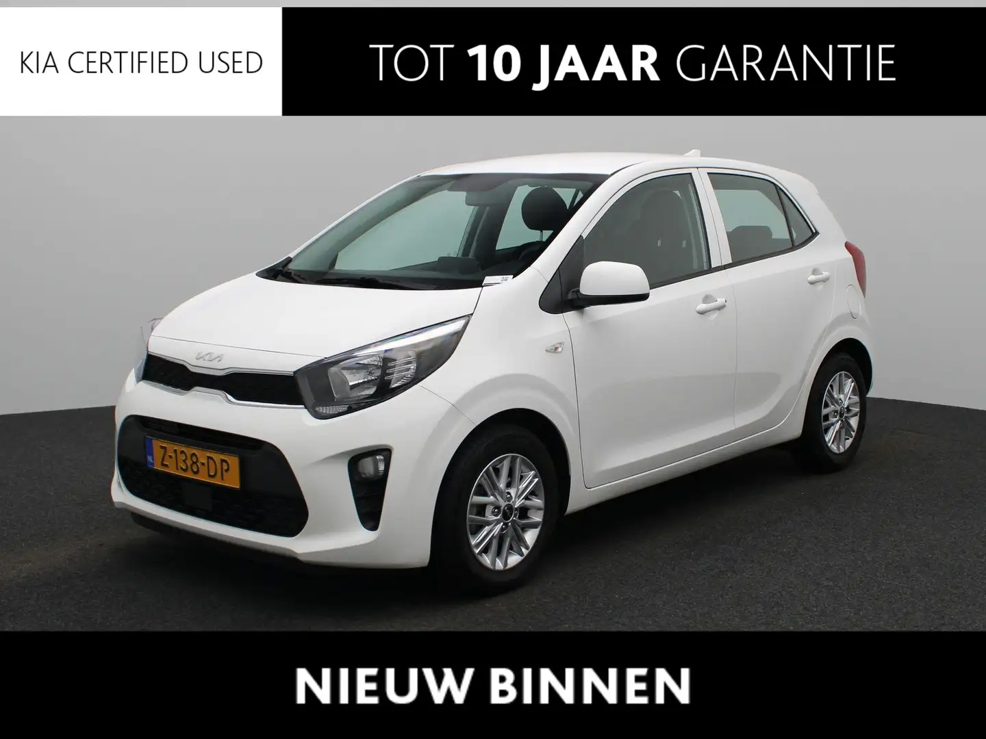 Kia Picanto 1.0 DPi DynamicLine | Lichtmetalen velgen | Airco Wit - 1