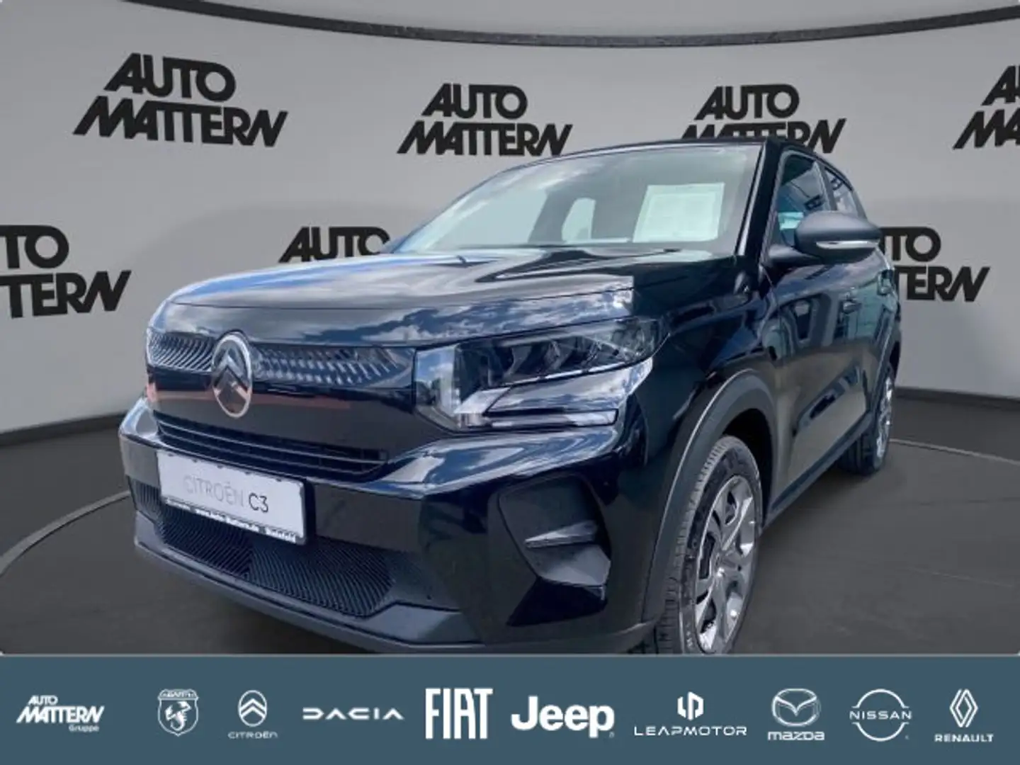Citroen C3 AC|PDC|Bluetooth|USB|1.Hd Schwarz - 1