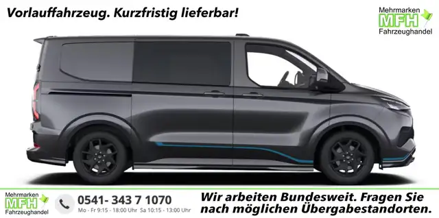 Ford E-Transit Custom Sport DCiV 71kWh L1 AHK LED SHZ 160 kW (...