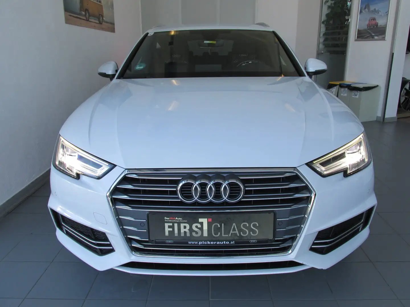 Audi A4 2.0 TDI Sport Weiß - 2