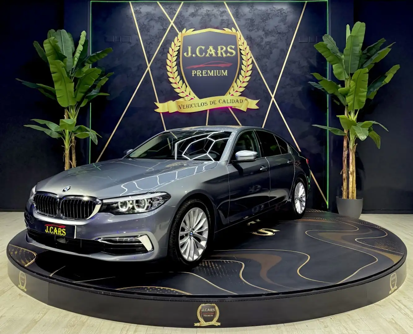 BMW 520 520dA Bleu - 1