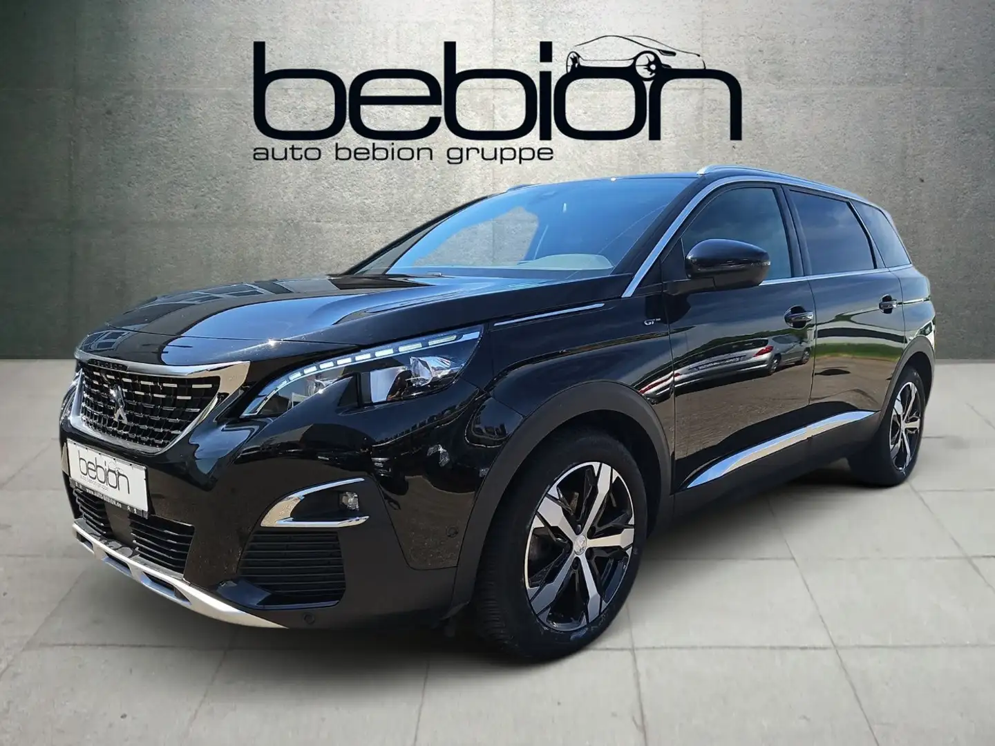 Peugeot 5008 2.0 BlueHDi 180 FAP GT AHK Navi PDC Pano Чорний - 2