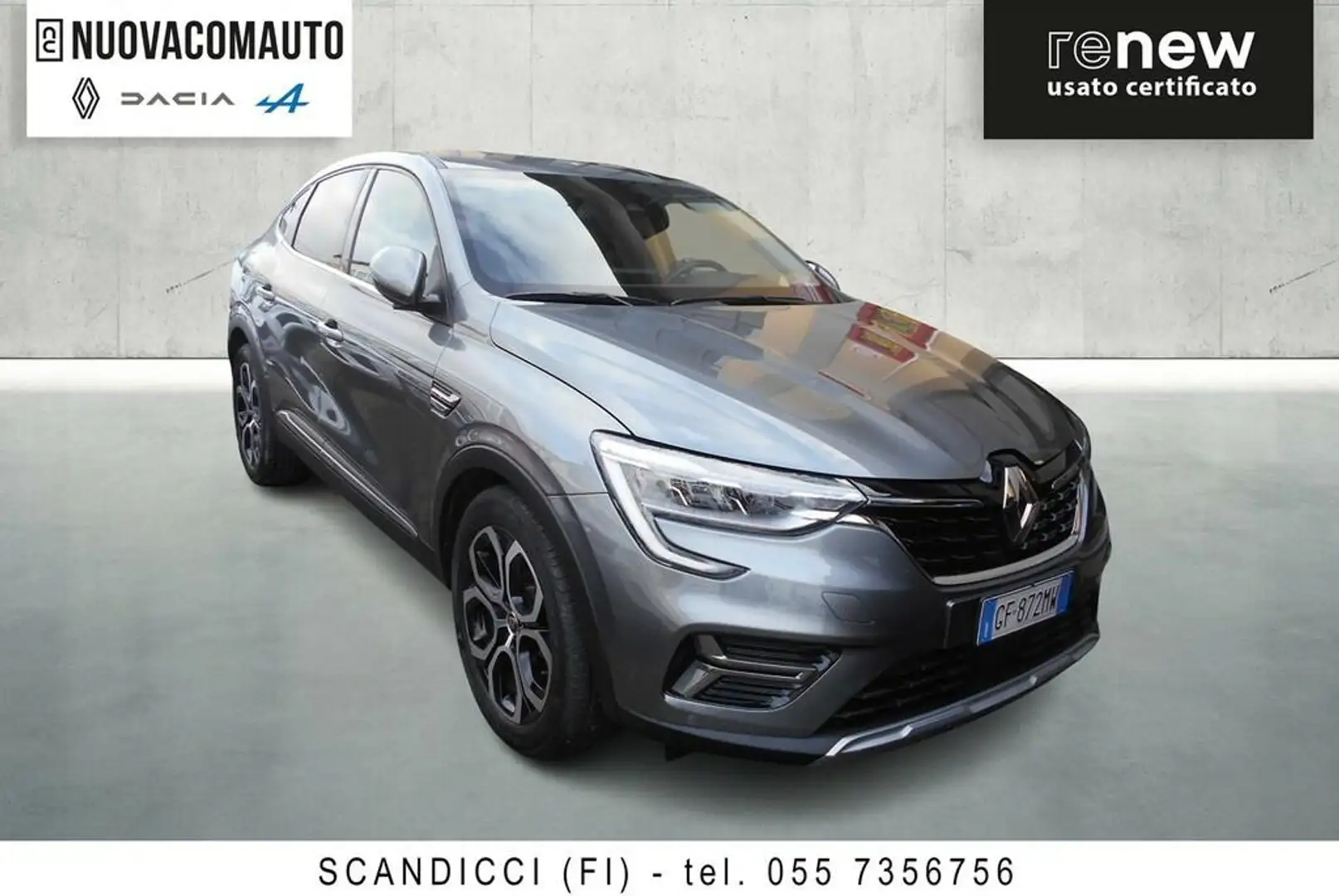 Renault Arkana 1.6 hybrid Intens E-Tech 145cv Grigio - 2