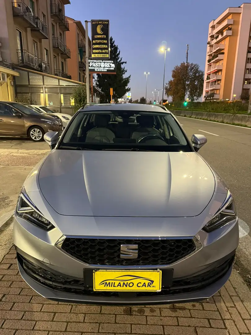 SEAT Leon Sportstourer 2.0 tdi Business 150cv dsg Grigio - 1