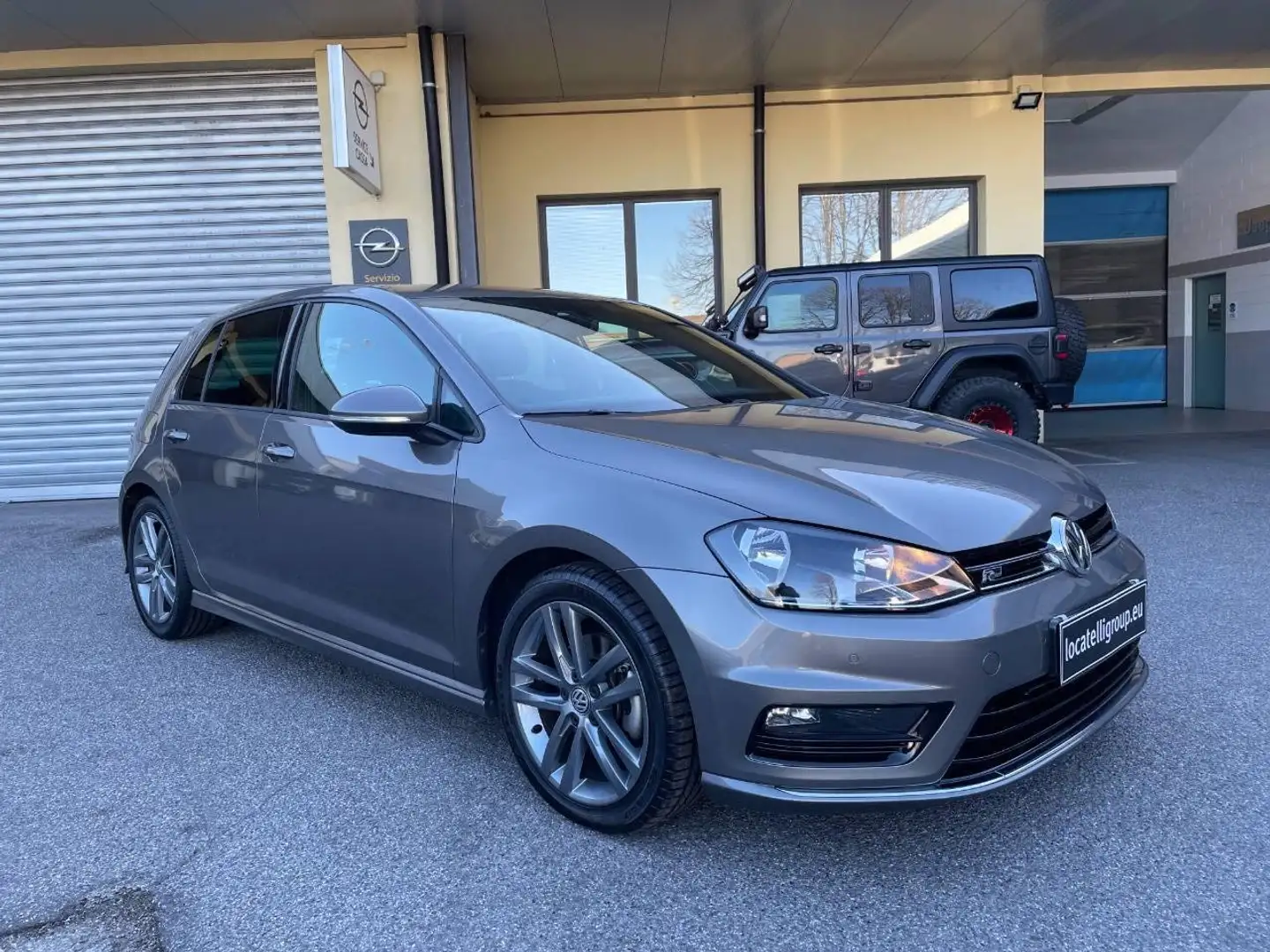 Volkswagen Golf Golf VII 2017 5p 1.4 tsi R-Line Executive Grigio - 1