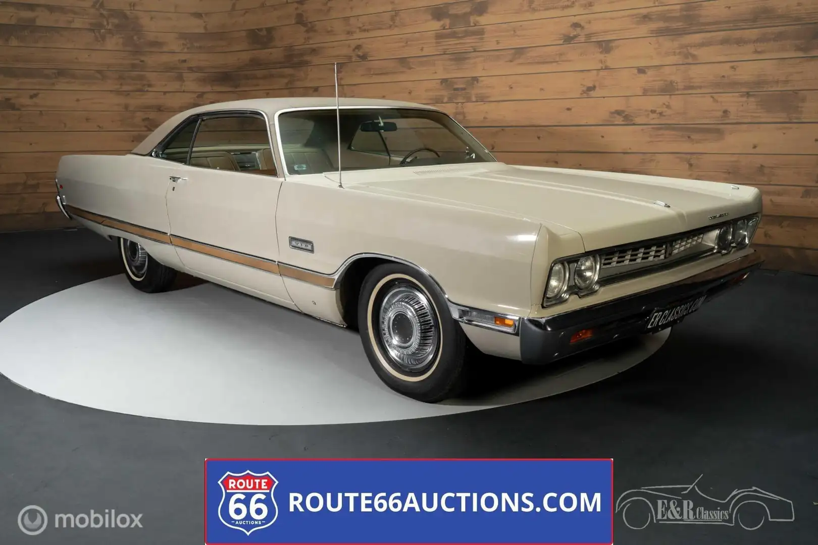 Plymouth Fury VIP 1969 | Route 66 auctions Beige - 1