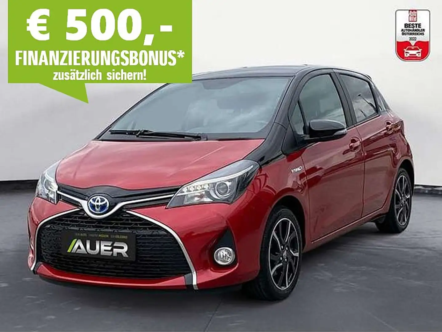 Toyota Yaris 1,5 VVT-i Hybrid Style Rot - 1