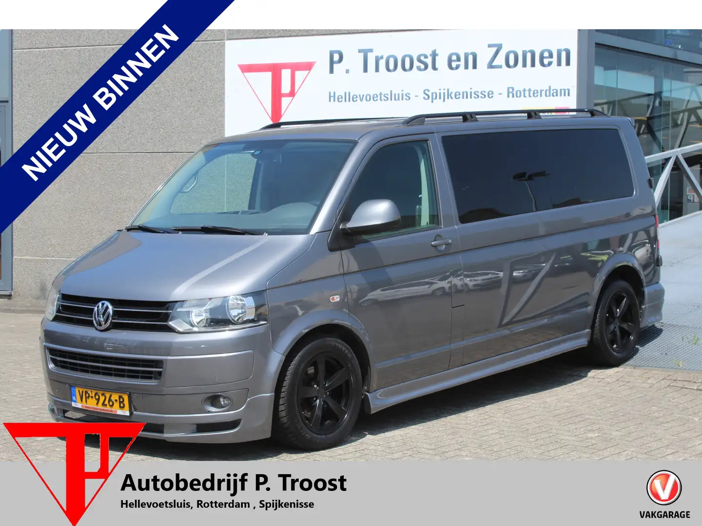 Volkswagen T6 Transporter 2.0 TDI L2H1 DC Kilometerstand onlogisch/Kilometer Gris - 1