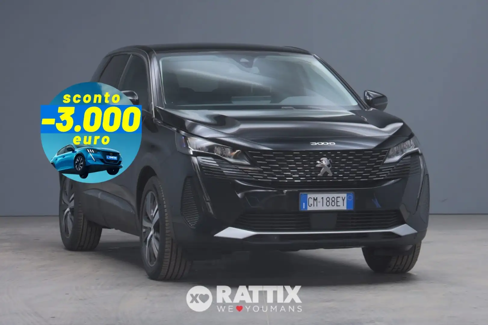 Peugeot 3008 1.5 BlueHDI 130CV Allure EAT8 Nero - 1