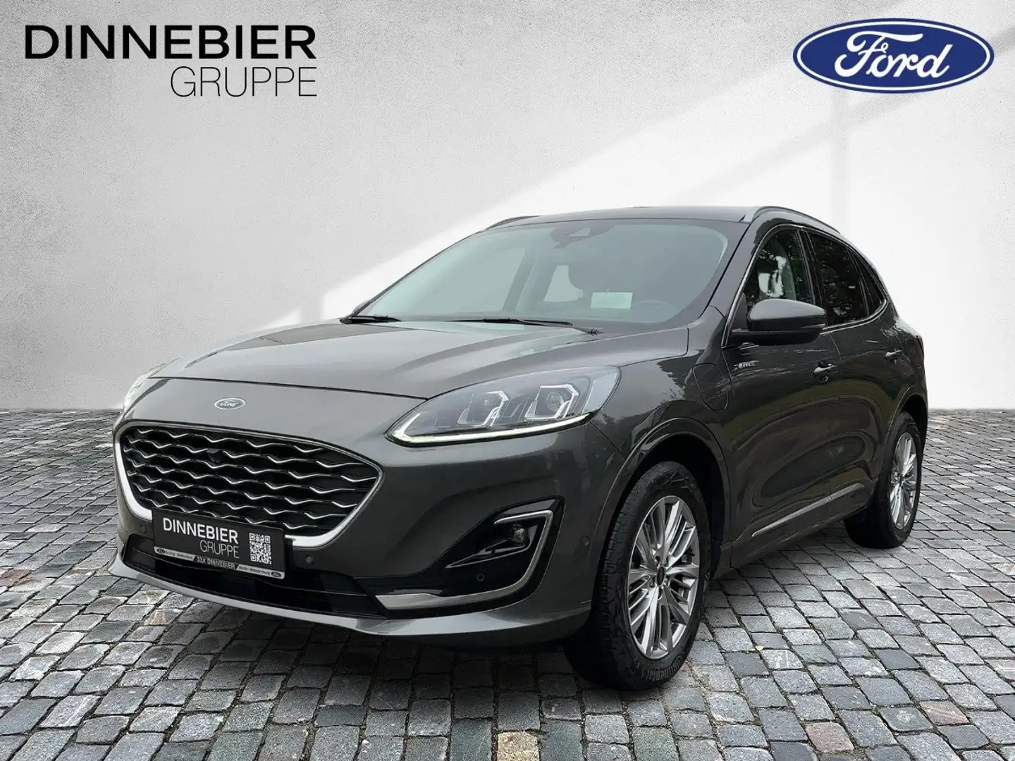 Ford Kuga Plug-In Hybrid Vignale ACC CAM LED NAVI Grau - 2