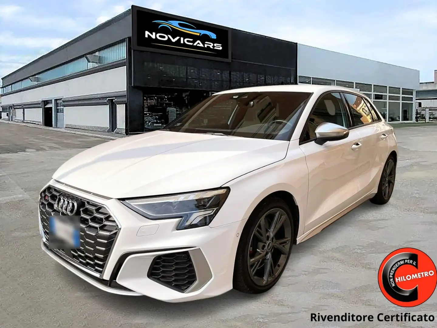 Audi S3 A3 IV 2020 Sportback 2.0 tfsi quattro s-tronic Weiß - 1